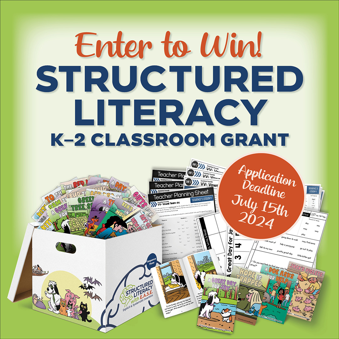 Structured Literacy K-2 Classroom Grant